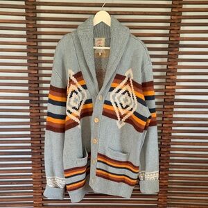 🎉NEW LISTING!🎉Faherty Light Blue Shawl Collar Cardigan